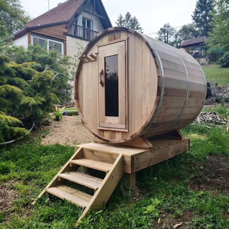 Chalet Chaleureux A Louatre Avec Piscine Partagee Екстериор снимка